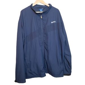 Reebok Hockey blue zip-up  long-sleeved lightweight Men's jacket